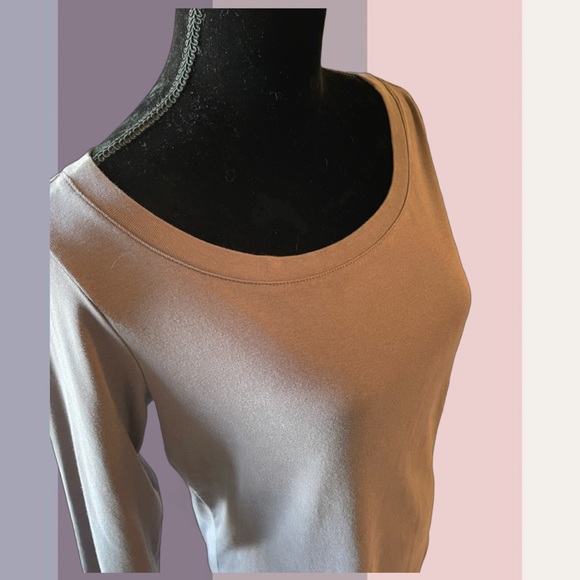 ESPRIT Long Sleeve GRAY Top SIZE XXL EUC - Picture 2 of 11